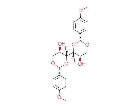 Molecular Structure of 114935-17-0 (1,3:4,6-BIS-O-(4-METHOXYBENZYLIDENE)- D-MANNITOL)