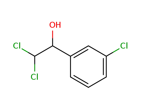 Molecular Structure of 27683-61-0 (1,1-BIS(4-CHLOROPHENYL)2,2-DICHLOROETHANOL)
