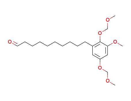 Benzenedecanal, 3-methoxy-2,5-bis(methoxymethoxy)-