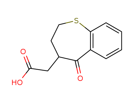 1-Benzothiepin-4-acetic acid, 2,3,4,5-tetrahydro-5-oxo-
