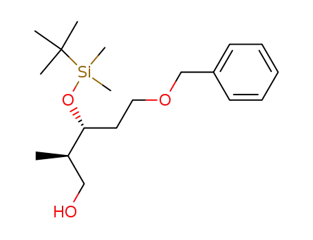 (2R,3R)-5-Benzyloxy-3-(tert-butyl-dimethyl-silanyloxy)-2-methyl-pentan-1-ol