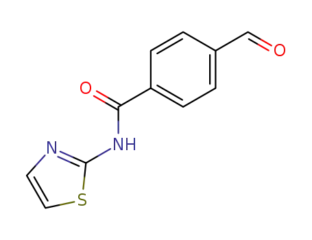 Benzamide, 4-formyl-N-2-thiazolyl-