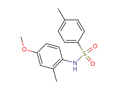 Molecular Structure of 244277-79-0 (toluene-4-sulfonic acid-(4-methoxy-2-methyl-anilide))