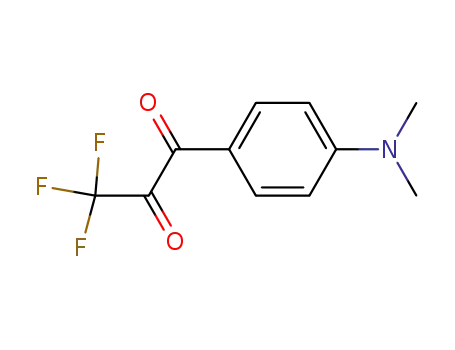 Molecular Structure of 111269-67-1 (1,2-Propanedione, 1-[4-(dimethylamino)phenyl]-3,3,3-trifluoro-)