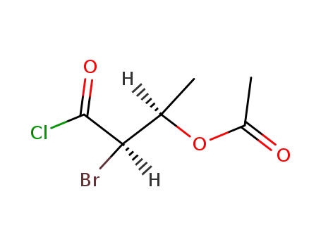 (2R,3R)-2-bromo-3-acetoxy-butyryl chloride