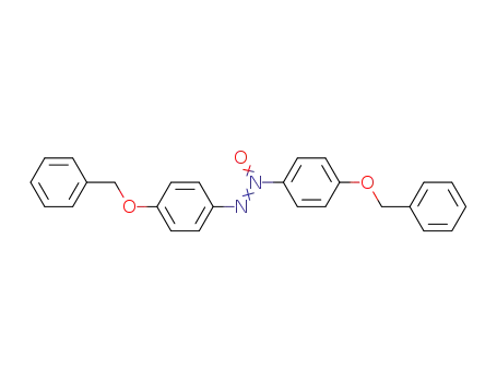 Molecular Structure of 101653-61-6 (Diazene, bis[4-(phenylmethoxy)phenyl]-, 1-oxide)