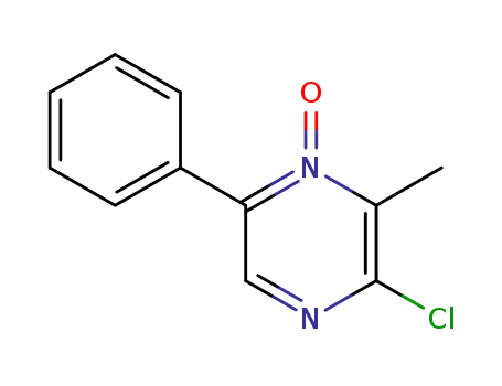 2-Chloro-3-methyl-5-phenyl-pyrazine 4-oxide