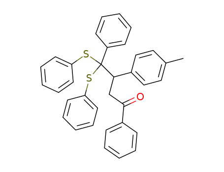 3-(4-Methylphenyl)-1,4-diphenyl-4,4-bis(phenylsulfanyl)butan-1-one