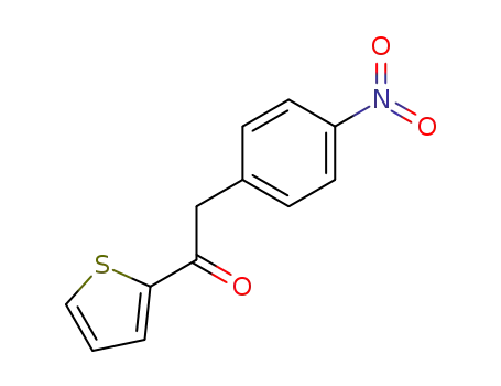 Molecular Structure of 80154-95-6 (Ethanone, 2-(4-nitrophenyl)-1-(2-thienyl)-)