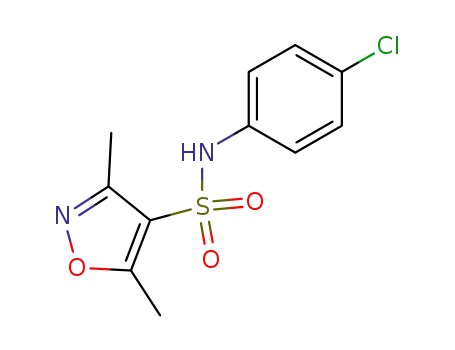 N-(4-chlorophenyl)-3,5-dimethyl-4-isoxazolesulfonamide