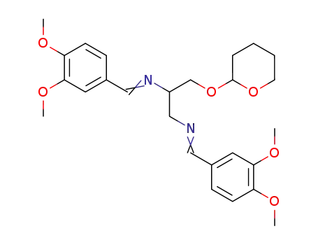 1,2-Propanediamine,
N,N'-bis[(3,4-dimethoxyphenyl)methylene]-3-[(tetrahydro-2H-pyran-2-yl)
oxy]-