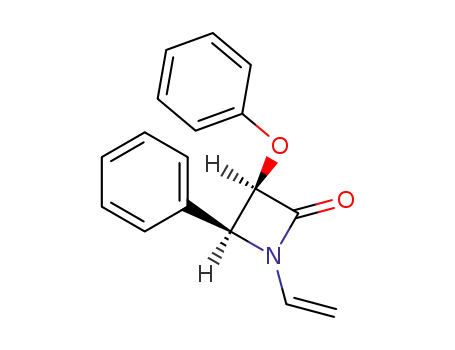 cis-3-Phenoxy-4-phenyl-1-vinyl-2-azetidinone