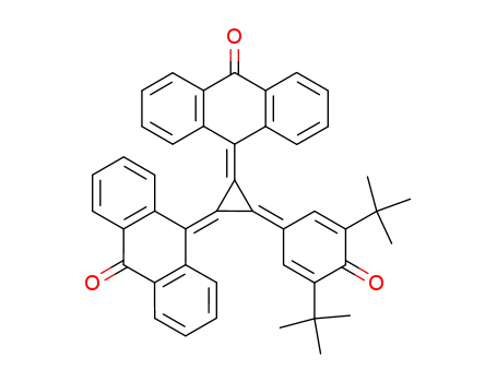 1,2-bis(9-oxo-10-anthrylidene)-3-(4-oxo-3,5-di-tert-butyl-2,5-cyclohexadien-1-ylidene)cyclopropane