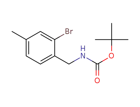 tert-butyl (2-bromo-4-methylbenzyl)carbamate