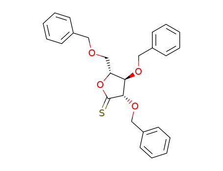 Molecular Structure of 141118-01-6 (2,3,5-tri-O-benzyl-D-arabino-1,4-thiolactone)