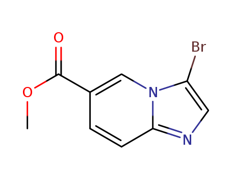 3-BROMO-IMIDAZO[1,2-A]PYRIDINE-6-CARBOXYLIC ACID METHYL ESTER