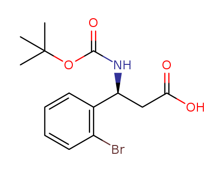 3-(2-Bromo-phenyl)-3-tert-butoxycarboxycarbonylamino-propionic acid
