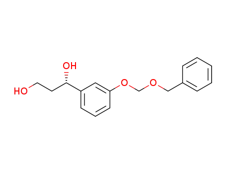 (S)-3-(m-benzyloxymethoxyphenyl)propane-1,3-diol