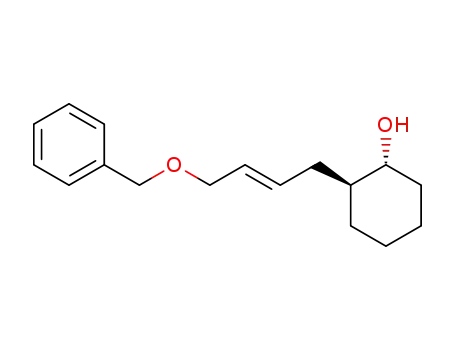 Cyclohexanol, 2-(4-(phenylmethoxy)-2-butenyl)-, (1alpha,2beta(E))-
