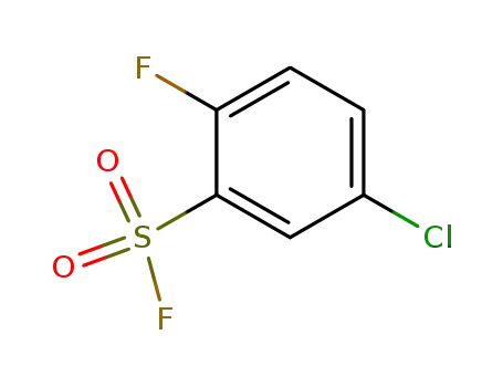 Molecular Structure of 128564-59-0 (Benzenesulfonyl fluoride, 5-chloro-2-fluoro-)