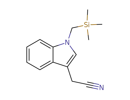 1H-Indole-3-acetonitrile, 1-[(trimethylsilyl)methyl]-