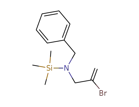 Benzyl-(2-bromo-allyl)-trimethylsilanyl-amine