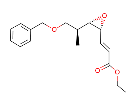 (E)-(4R,5S,6S)-ethyl 7-benzyloxy-4,5-epoxy-6-methyl-2-heptenoate