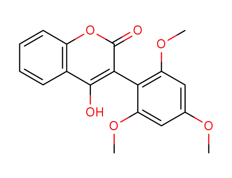 4-hydroxy-3-(2,4,6-trimethoxyphenyl)-1-benzopyran-2-one
