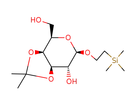 2-(trimethylsilyl)ethyl 3,4-O-isopropylidene-β-D-galactopyranoside