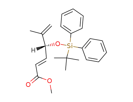 Methyl 4-(tert-Butyldiphenylsiloxy)-5-methyl-hexa-2(E),5-dienoate