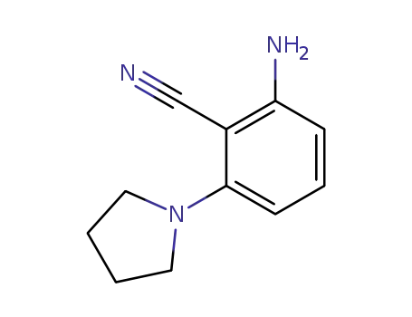 Benzonitrile, 2-amino-6-(1-pyrrolidinyl)-