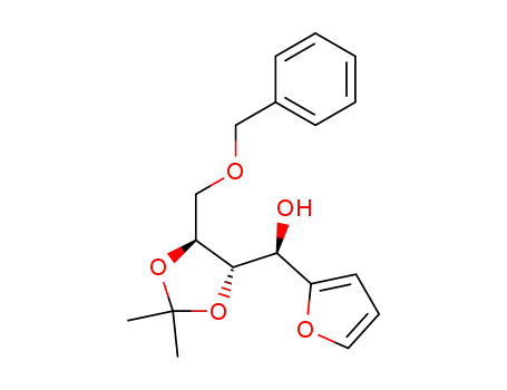 (R)-((4S,5S)-5-Benzyloxymethyl-2,2-dimethyl-[1,3]dioxolan-4-yl)-furan-2-yl-methanol