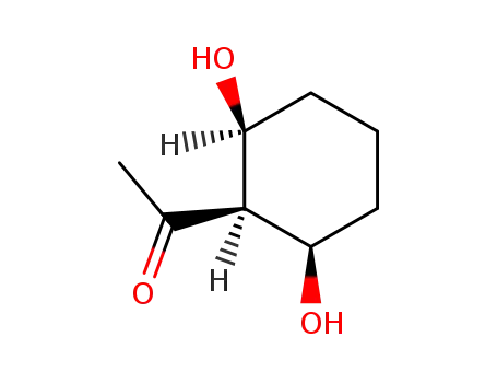 Molecular Structure of 70433-50-0 (Ethanone, 1-(2,6-dihydroxycyclohexyl)- (9CI))