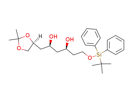 (2S,4S,6S)-8-(O-tert-butyldiphenylsilyl)-1,2-(O-isopropylidene)-octane-1,2,4,6,8-pentol