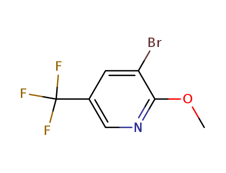 3-Bromo-2-methoxy-5-trifluoromethylpyridine  C7H5BrF3NO   C7H5BrF3NO   124432-63-9