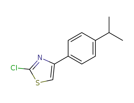 2-클로로-4-[4-(1-메틸에틸)페닐]티아졸