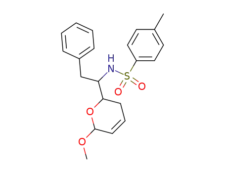 N-[1-(6-Methoxy-3,6-dihydro-2H-pyran-2-yl)-2-phenyl-ethyl]-4-methyl-benzenesulfonamide