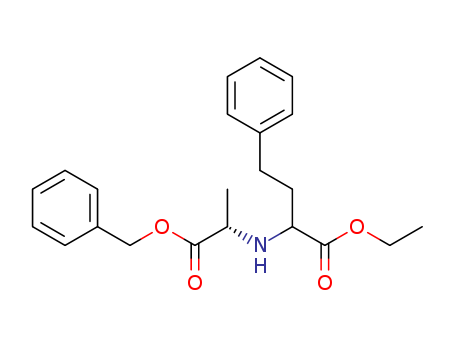 (-)-N-(1-R-Ethoxycarbonxyl-3-phenylpropyl)-D-alanine, Benzyl Ester