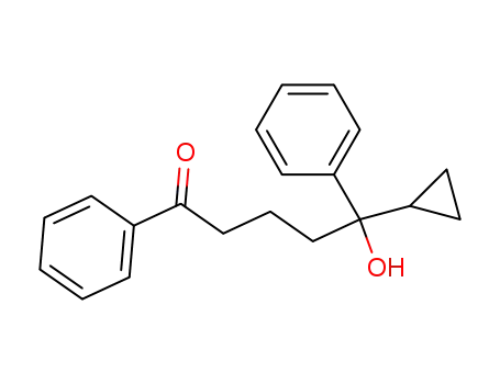 1-Pentanone, 5-cyclopropyl-5-hydroxy-1,5-diphenyl-