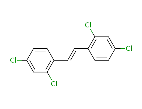 Benzene, 1,1'-(1,2-ethenediyl)bis[2,4-dichloro-, (E)-