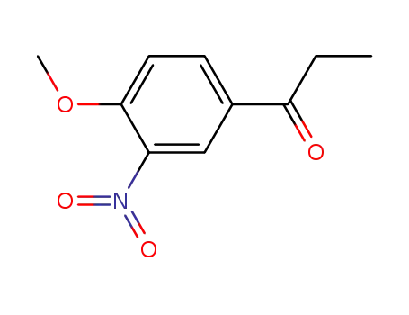 Molecular Structure of 103204-39-3 (3-nitro-4-methoxypropiophenone)