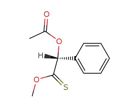 Acetic acid (R)-methoxythiocarbonyl-phenyl-methyl ester