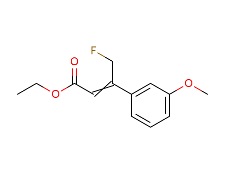 Ethyl 4-fluoro-3-(3-methoxyphenyl)-2-butenoate