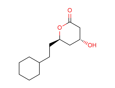 (4R,6R)-6-(2-cyclohexylethyl)-4-hydroxytetrahydropyran-2-one