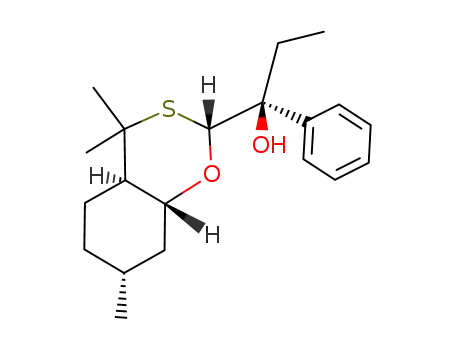 2-<(1'S)-1'-hydroxy-1'-phenylpropyl>hexahydro-4,4,7-trimethyl-4H-1,3-benzoxathiin