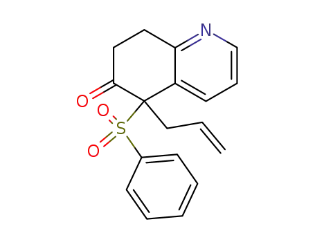 5-(2-Propen-1-yl)-5-(phenylsulfonyl)-6-oxo-5,6,7,8-tetrahydroquinoline