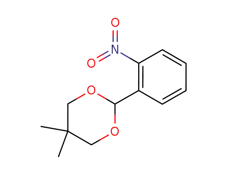 1,3-디옥산, 5,5-디메틸-2-(2-니트로페닐)-