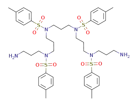 4,8,12,16-tetra(p-toluenesulfonyl)-4,8,12,16-tetraazaundecane-1,19-diamine