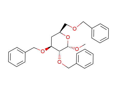 methyl 2,3,6-tri-O-benzyl-4-deoxy-α-D-xylo-hexopyranoside