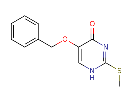 4(3H)-Pyrimidinone,2-(methylthio)-5-(phenylmethoxy)- cas  4874-30-0